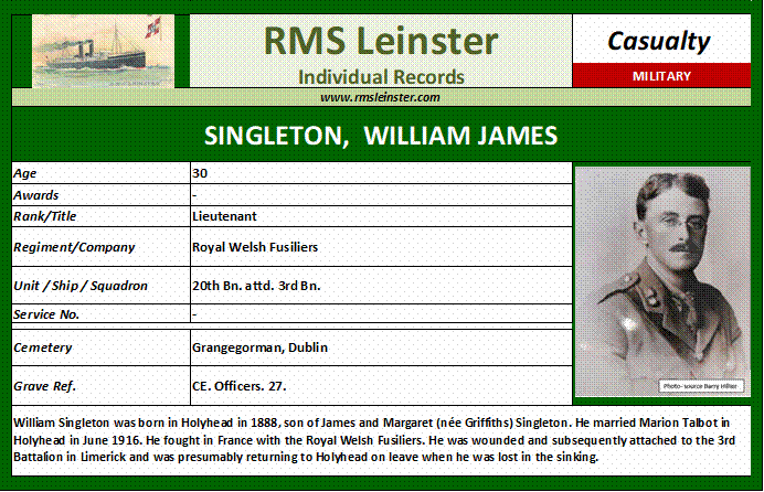 William James Singleton